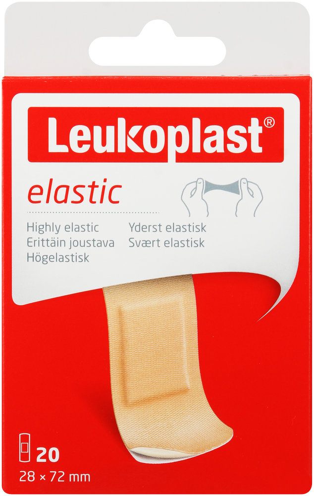 Leukoplast Elastic Adhesive First Aid Dressings 20pk
