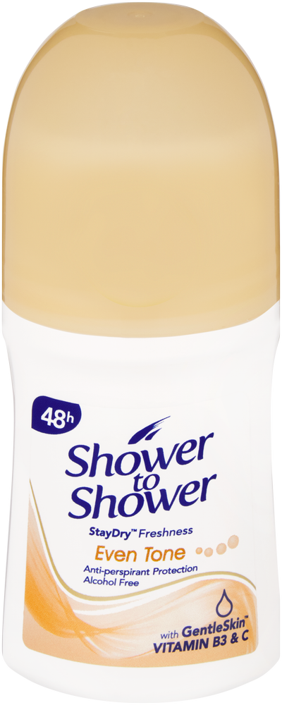 Shower To Shower Even Tone Anti-Perspirant Roll-On 50ml