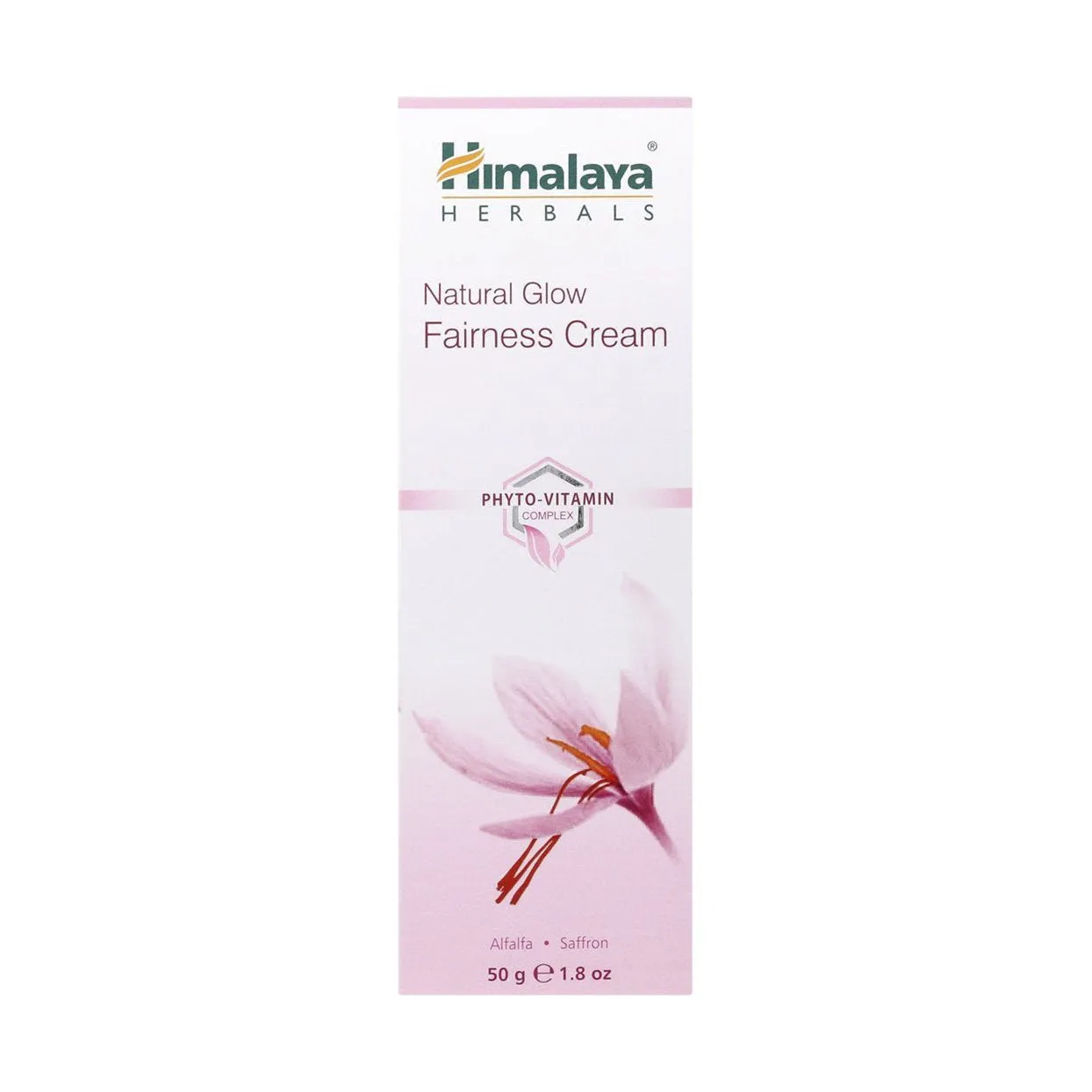 Front of Himalaya Herbals Natural Glow Fairness Cream 50g box