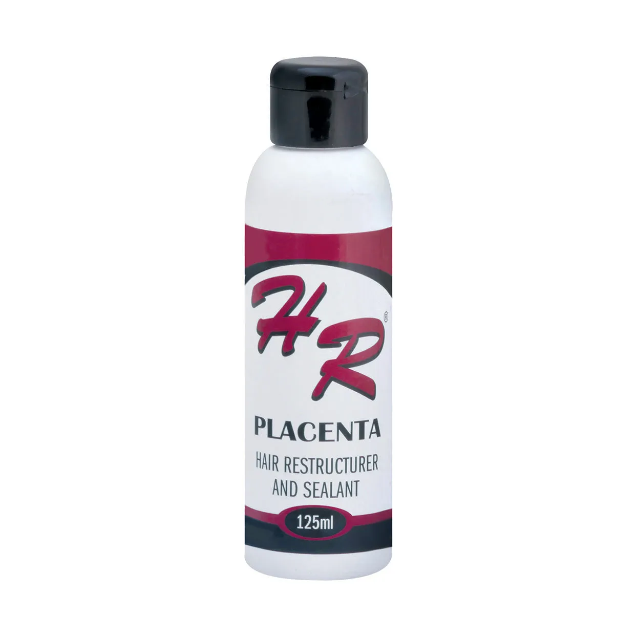 Front of HR Placenta Hair Restructurer and Sealant 125ml bottle