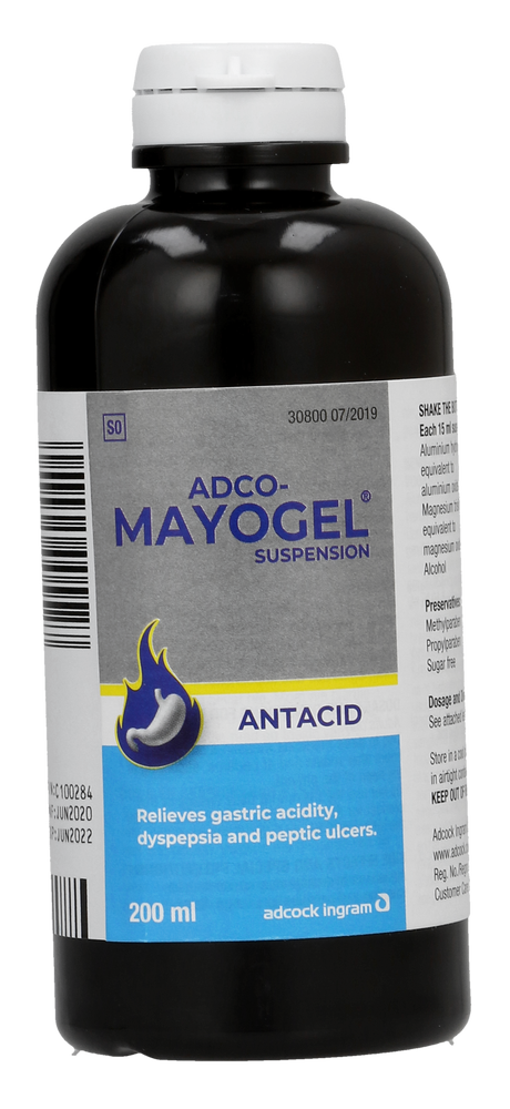 Adco-mayogel Antacid Suspension 200ml