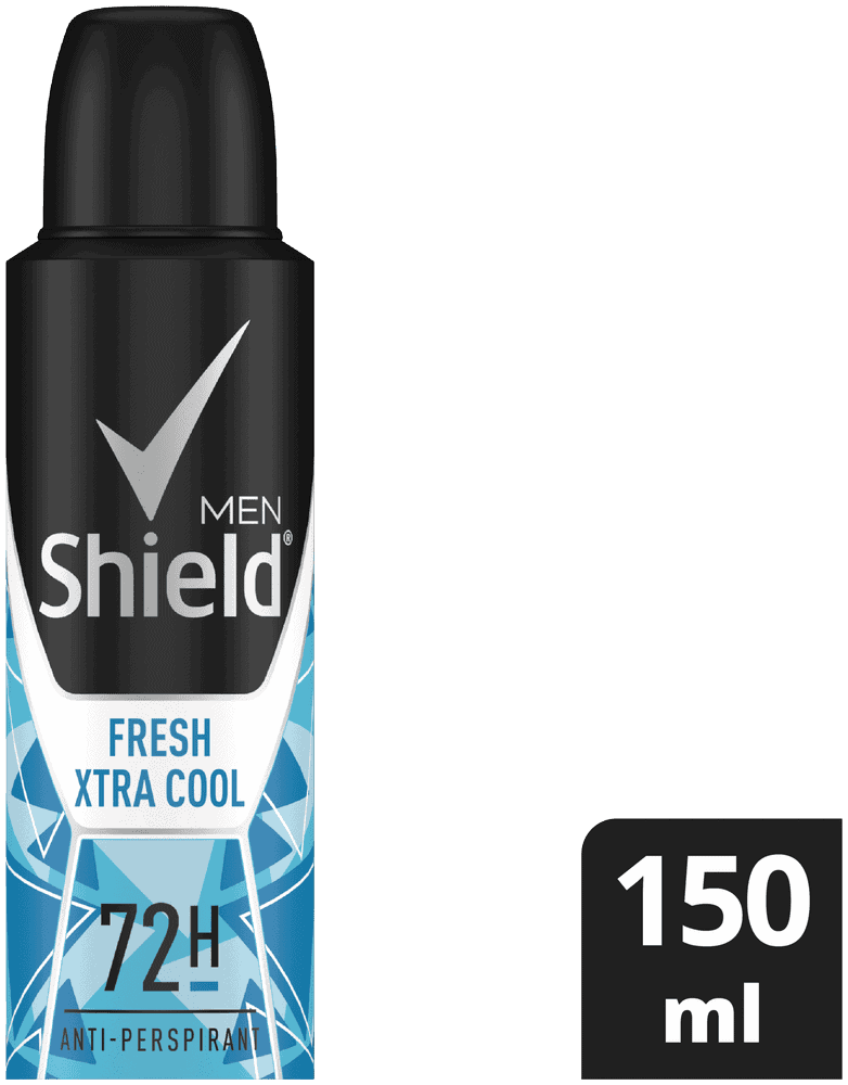 Shield Men Fresh Xtra Cool Antiperspirant Deodorant Body Spray 150ml