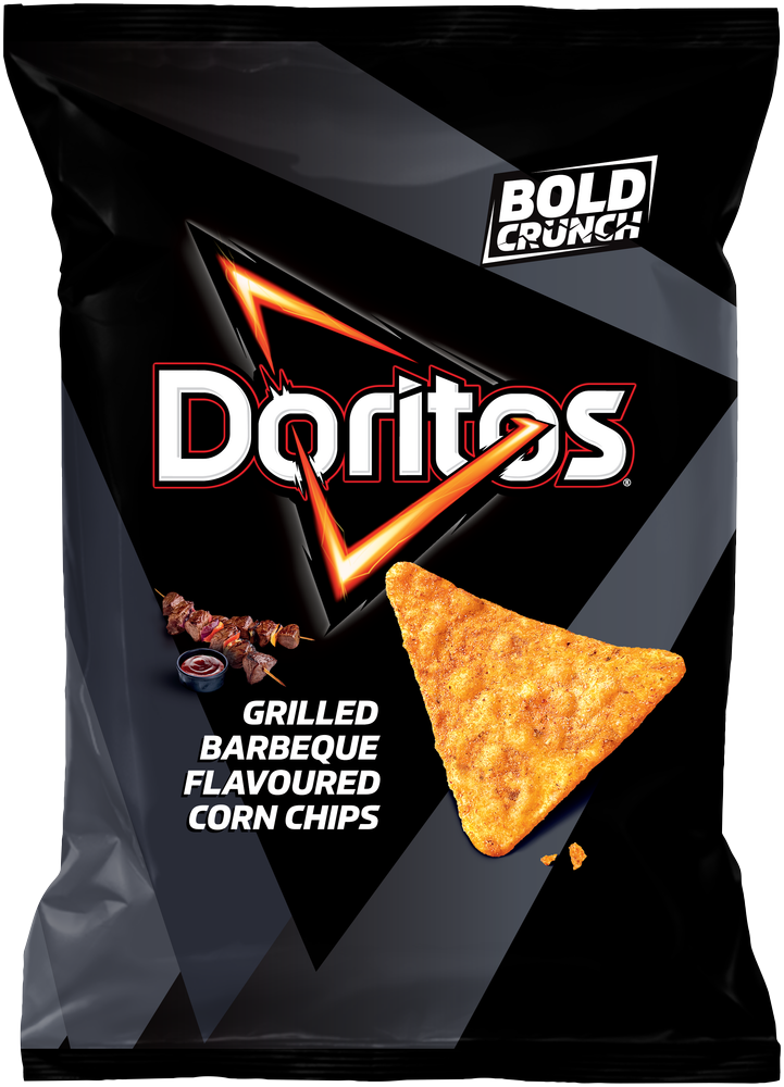 Doritos Grilled Barbeque Flavoured Corn Chips 145g