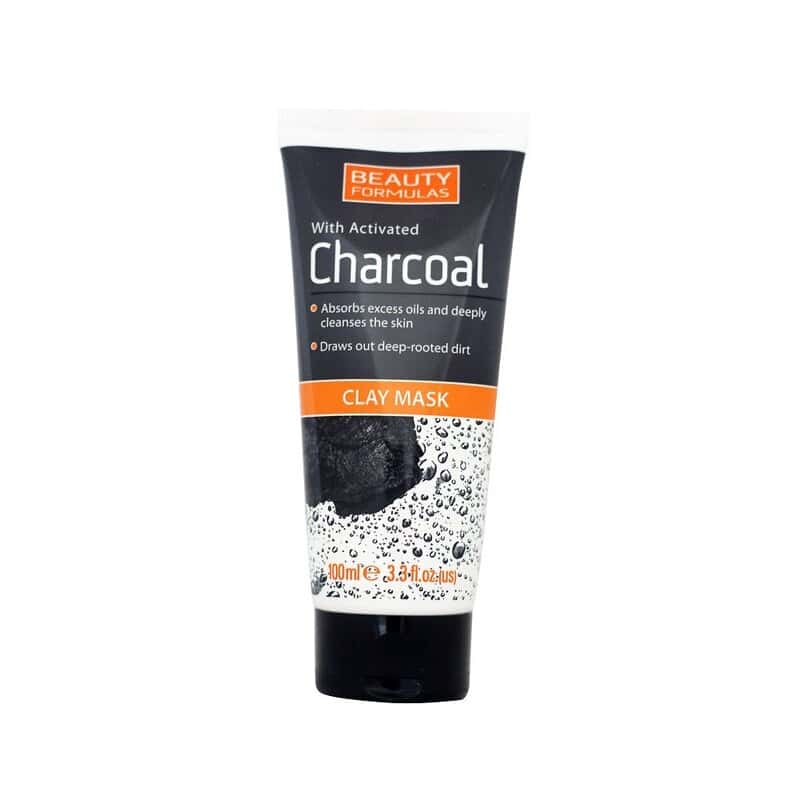 Beauty Formulas B/F CLAY MASK CHARCOAL 100ML 88553