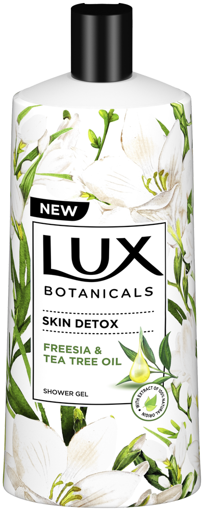 LUX Botanicals Freesia and Tea Tree Moisturizing Body Wash 750ml