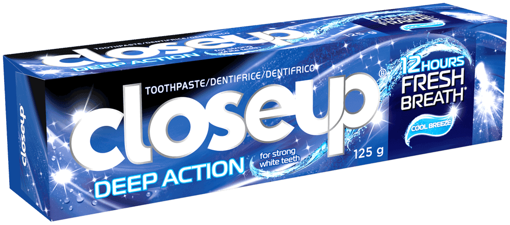 Closeup Cool Breeze Whitening Gel Toothpaste 125g