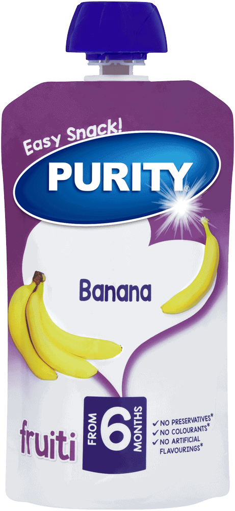 Purity From 6 Months Banana Fruiti 110ml