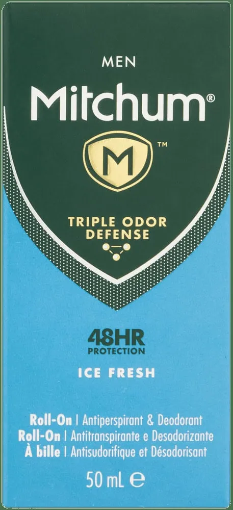 Mitchum Men Ice Fresh Antiperspirant & Deodorant Roll-On 50ml