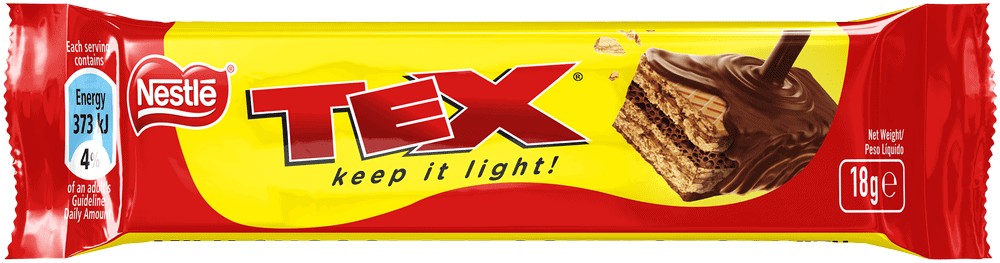 Nestlé Tex Mini Milk Chocolate Bar 18g