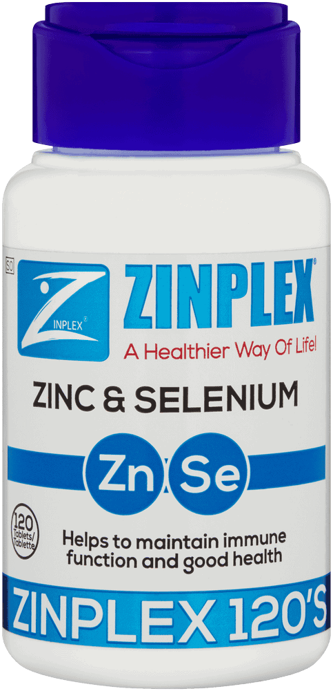 Zinplex Zinc & Selenium Tablets 120pk 120pk