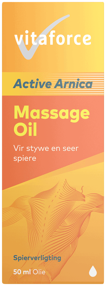 Vitaforce Active Arnica Massage Oil 50ml