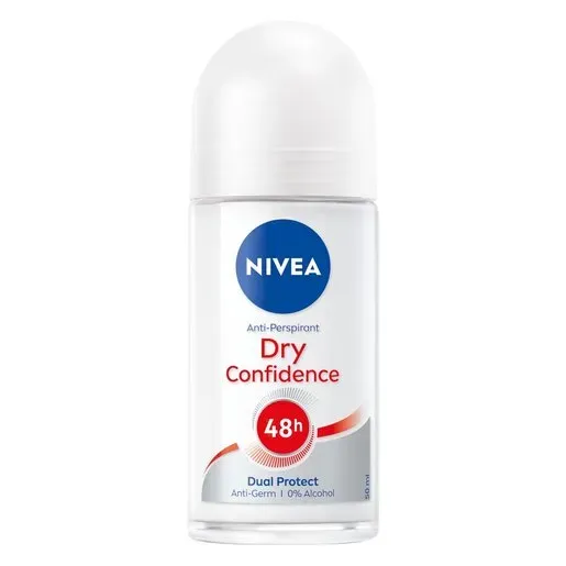 Front of NIVEA Dry Confidence Anti-Perspirant Roll-On 50 ml