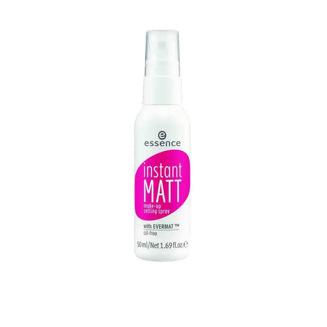 Front of Essence Instant Matt Make-Up Setting Spray 50 ml bottle