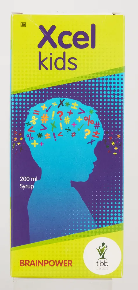 Tibb Xcel Kids Brainpower Syrup 200ml