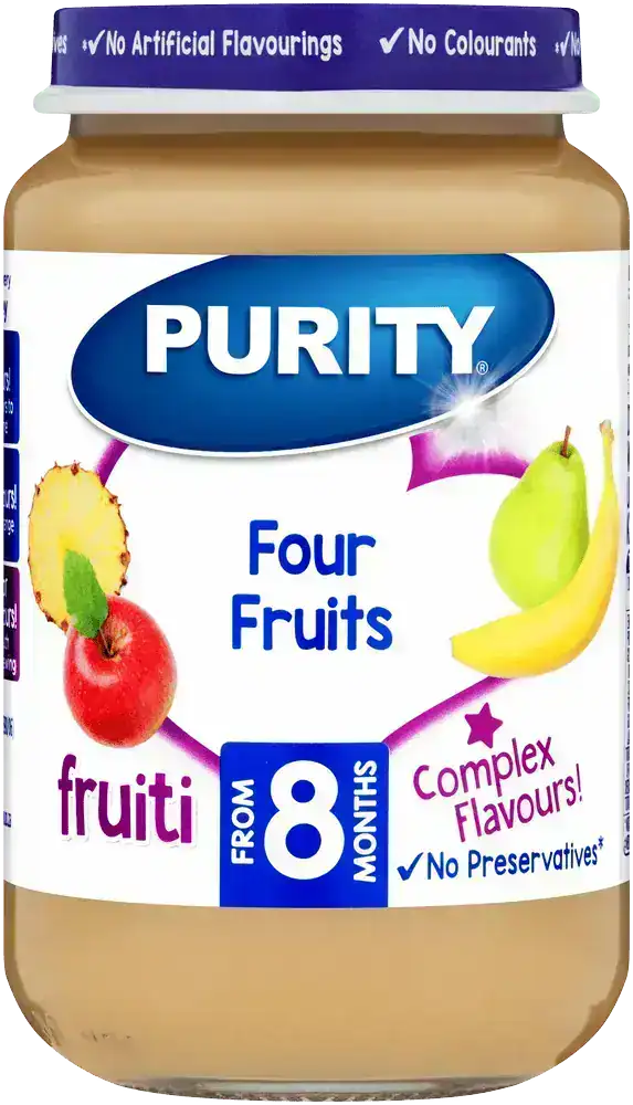 Purity From 8 Months Four Fruits Fruiti 200ml