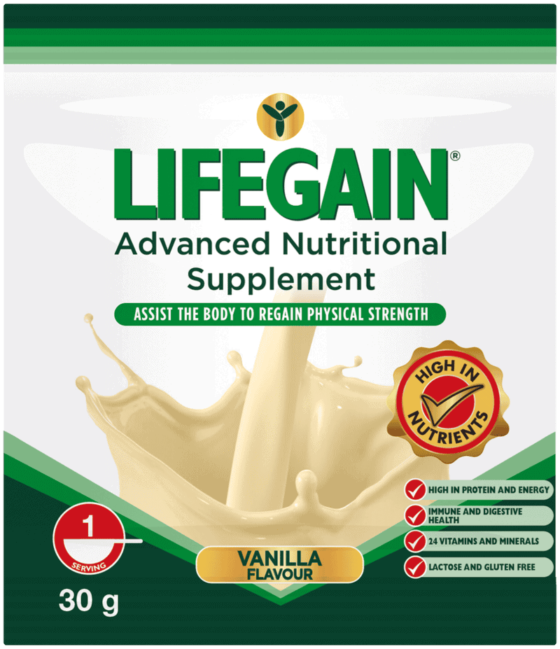 Lifegain Vanilla Flavour Advanced Nutritional Supplement 30g