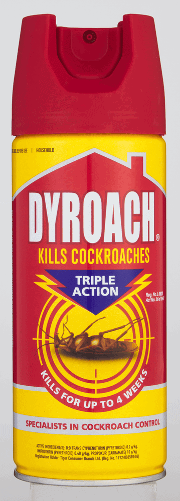 Dyrange Dyroach Triple Action Cockroach Insecticide Spray 300ml