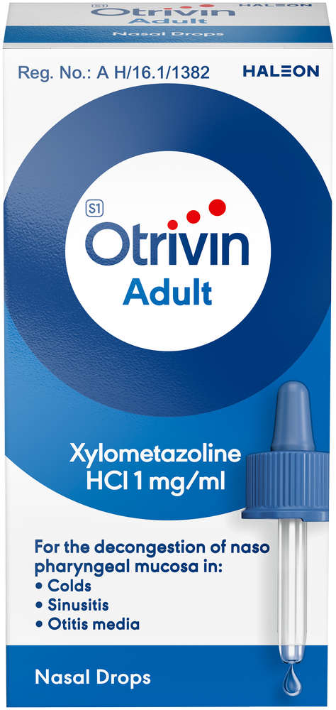 Otrivin Adult Nasal Drops 10ml