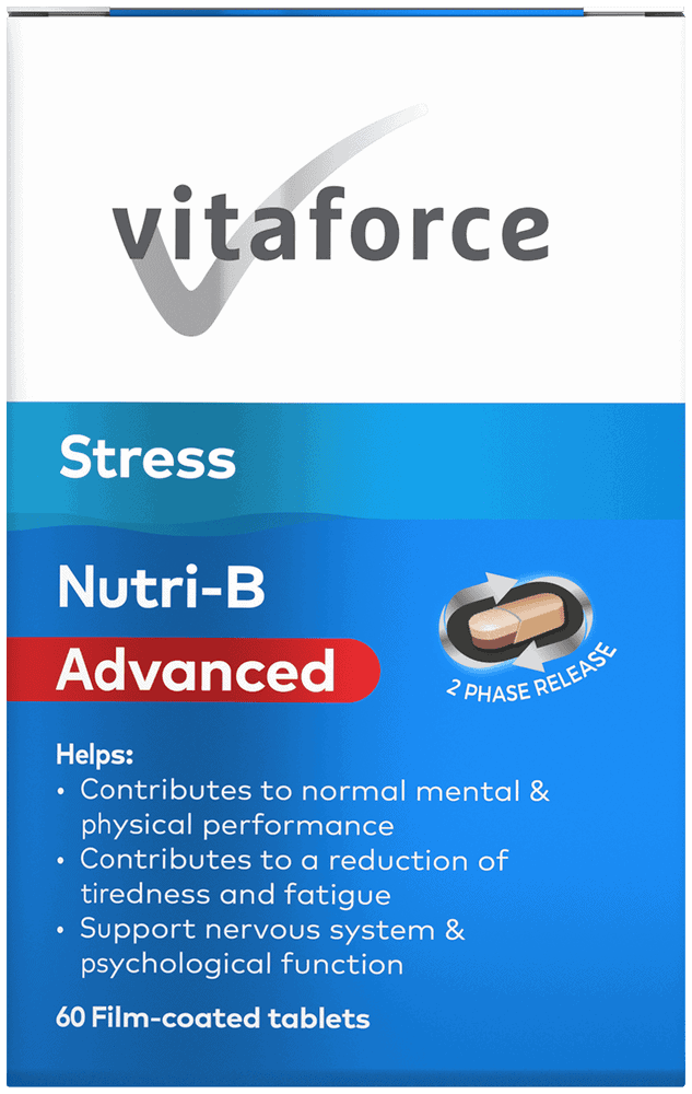 Vitaforce Stress Nutri-B Film-Coated Tablets 60pk