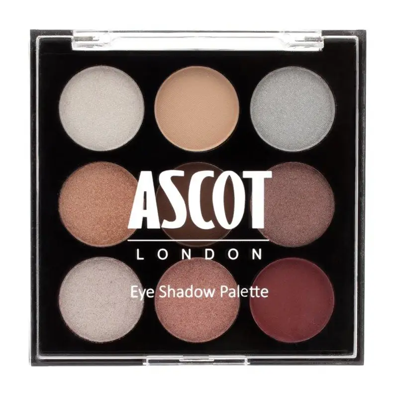 Open Ascot London Eye Shadow Palette with 9 shades