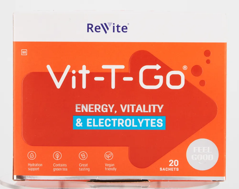 Revite Vit-T-Go Effervescent Supplement 20pk