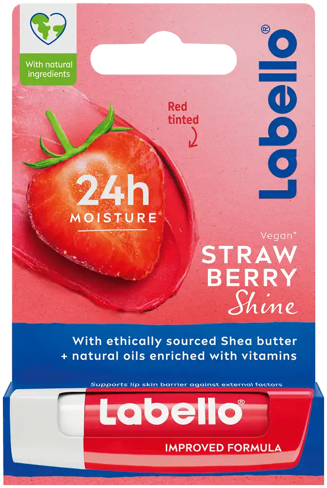 Labello Strawberry Shine Lip Balm 4.8g