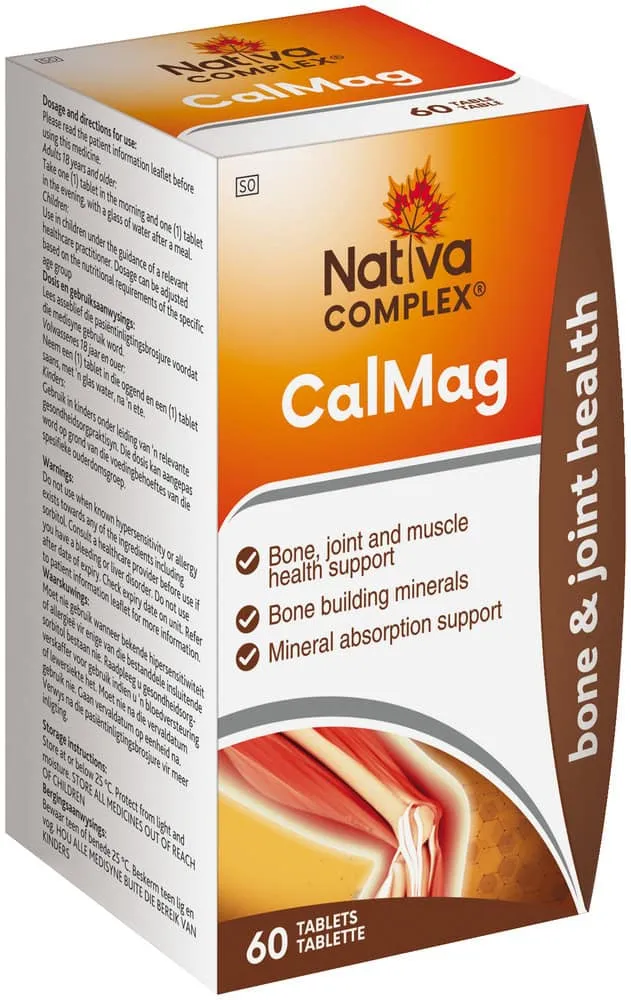Nativa Complex CalMag Tablets 60pk