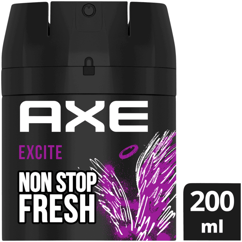 AXE Excite Aerosol Deodorant Body Spray 200ml