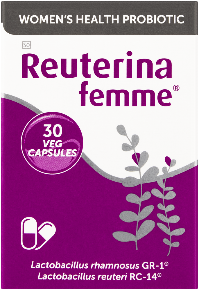 Reuterina Femme Probiotic Veg Capsules 30pk