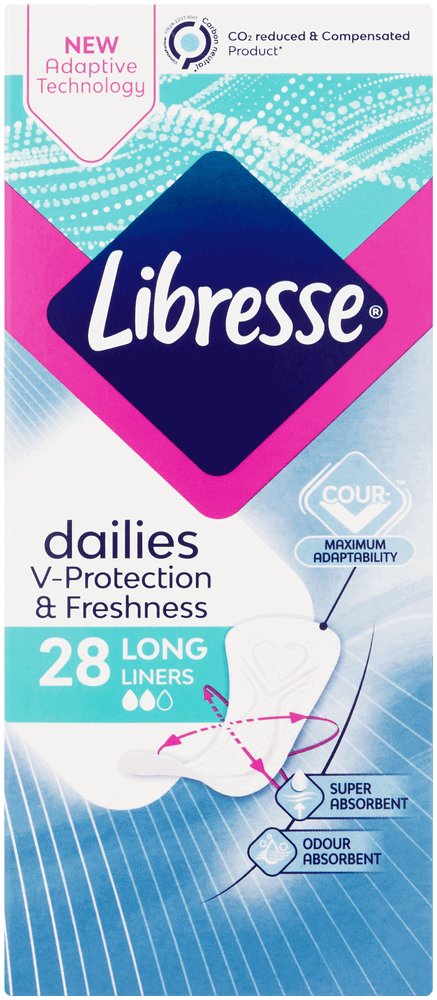 Libresse Long Liners 28pk