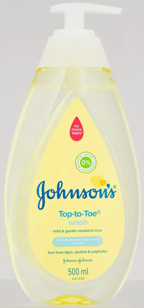 Johnson's Top-to-Toe Wash 500ml