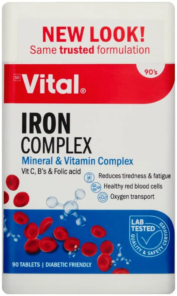 Vital Iron Complex 90pk