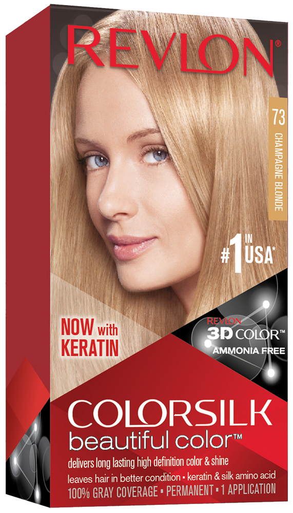 Revlon Colorsilk Champagne Blonde Beautiful Color Permanent Hair Colour 1s