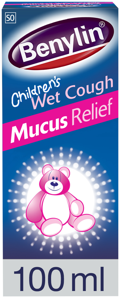 Benylin Mucus Relief Children's Wet Cough Syrup 100ml