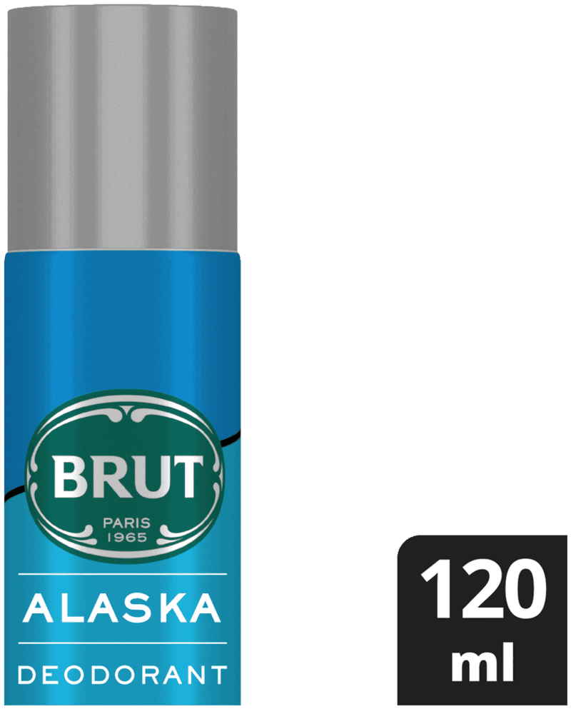 BRUT Alaska Aerosol Deodorant Body Spray 120ml
