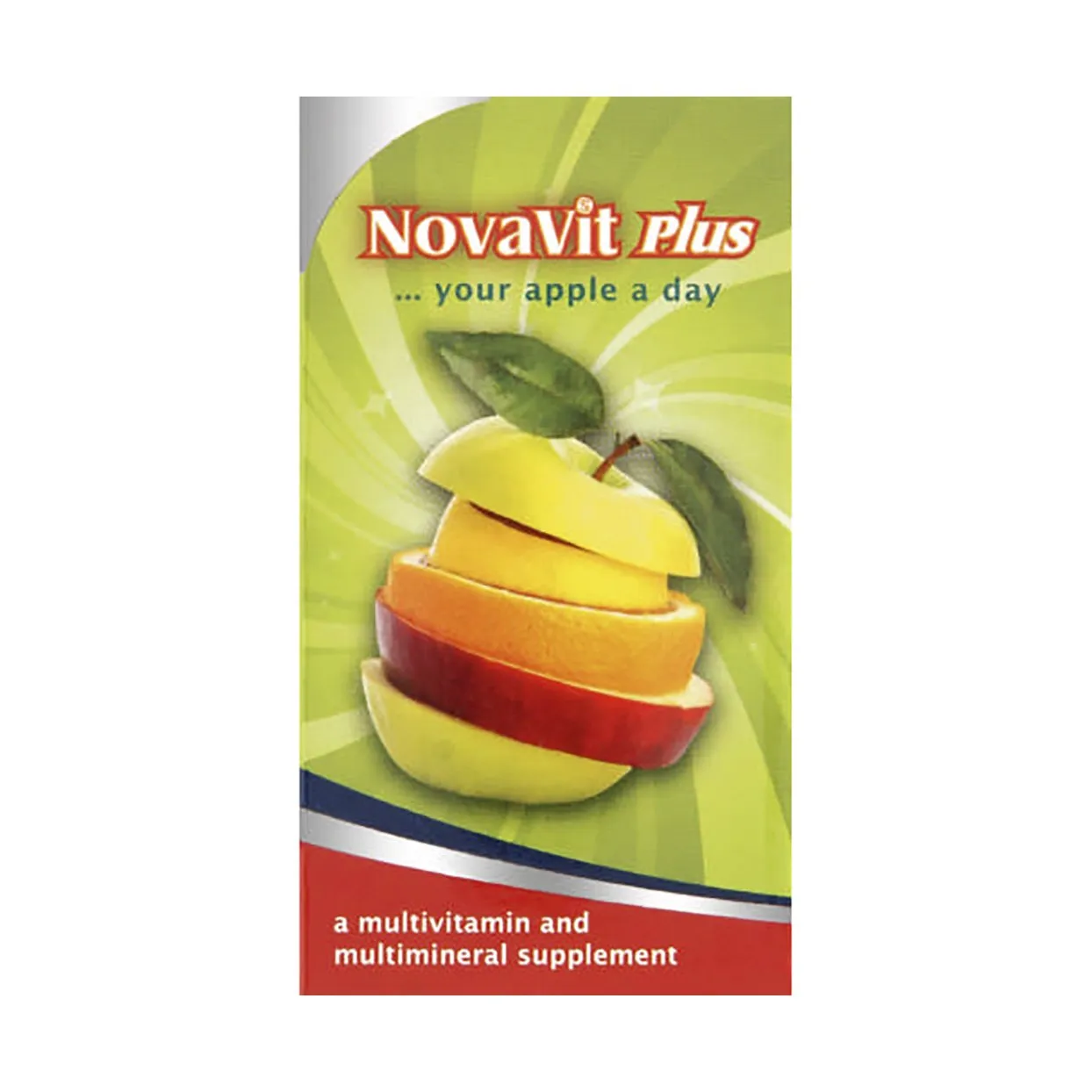 Front of Novavit Plus multivitamin and multimineral supplement box