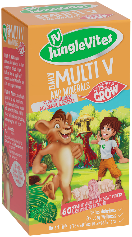 Junglevites Multi V Chewy Tablets 60pk