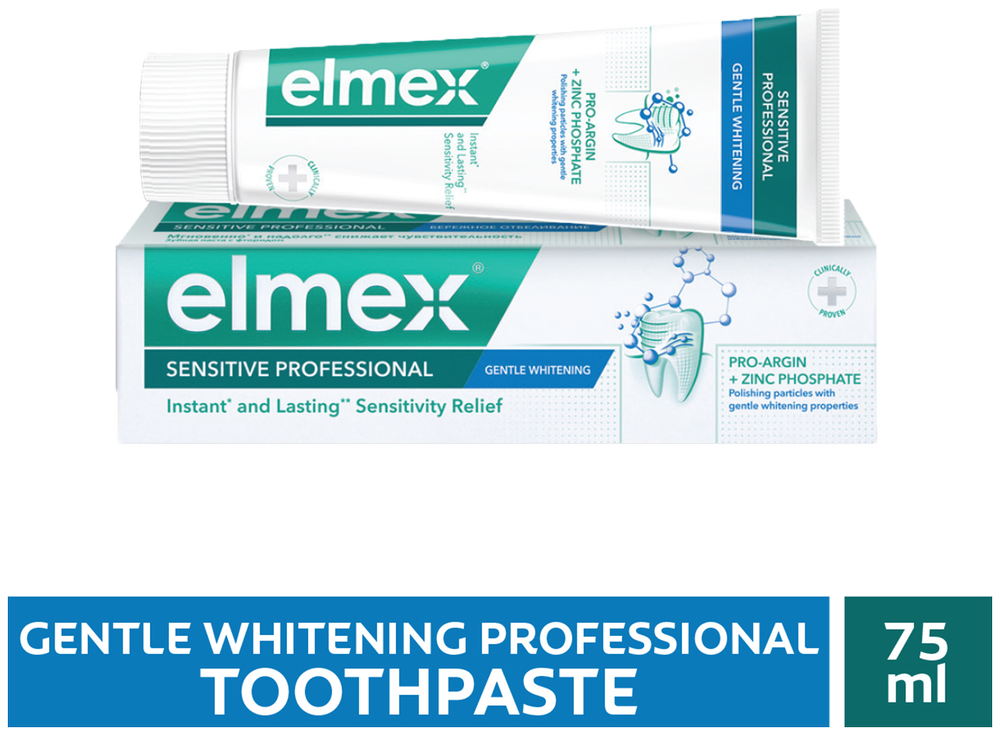Elmex Sensitive Professional Gentle Whitening Toothpaste 75ml