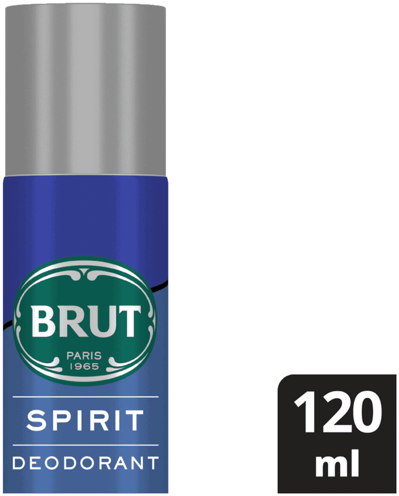 BRUT Spirit Aerosol Deodorant Body Spray 120ml