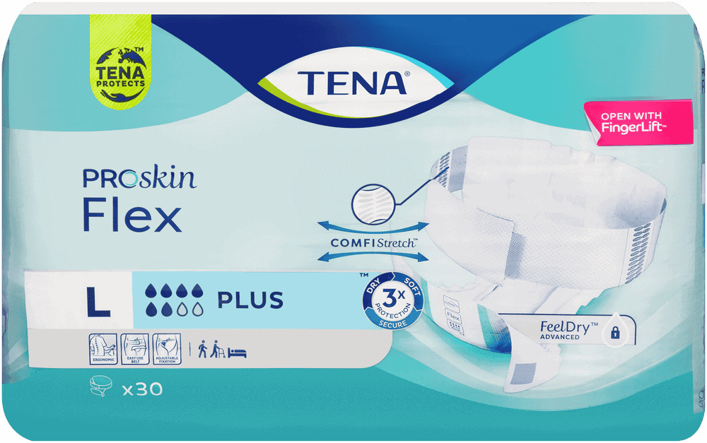 TENA ProSkin Plus Flex Pants 30pk 30pk