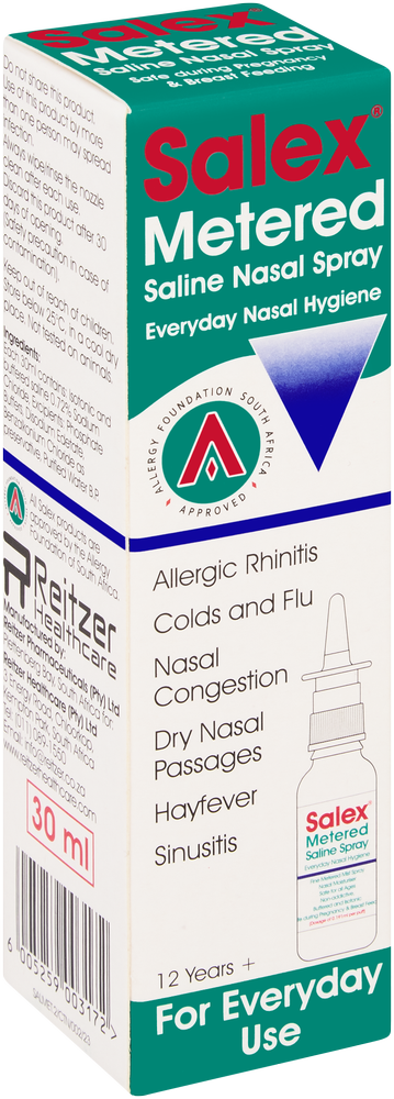 Salex Metered Saline Nasal Spray 30ml