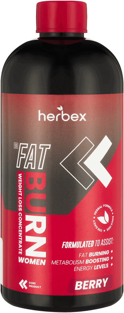 Herbex Fat Burn Berry Weight Loss Concentrate for Women 400ml