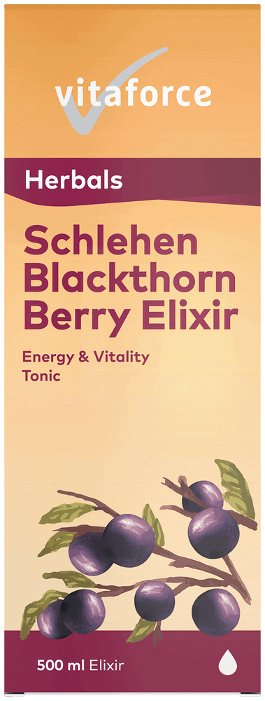 Vitaforce Herbals Schlehen Blackthorn Berry Elixir 500ml