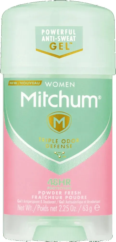 Mitchum Women Powder Fresh Antiperspirant & Deodorant Gel 63g