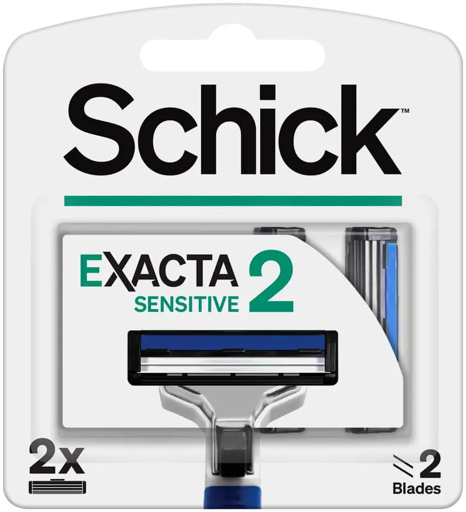 Schick Exacta 2 Sensitive Disposable Cartridges 2pk