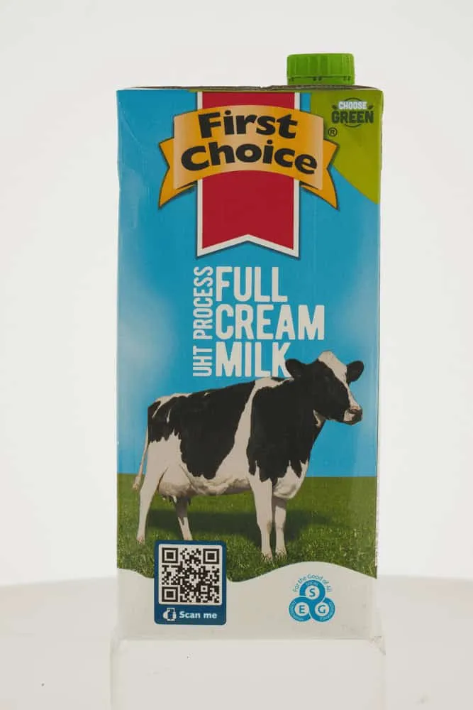 First Choice Full Cream Milk 1L