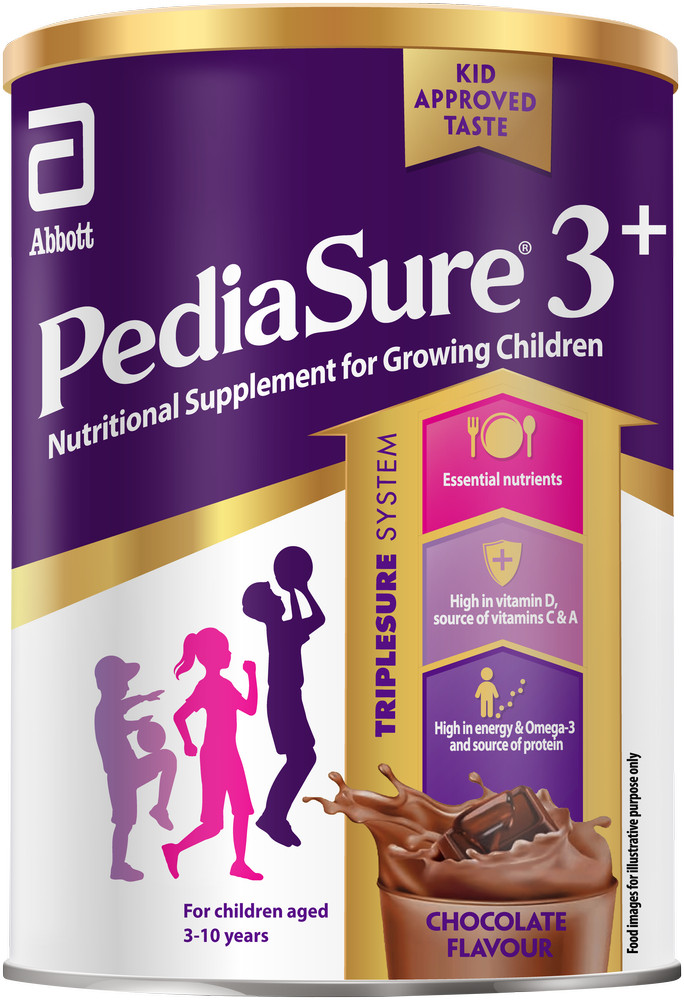 Pediasure 3+ Chocolate Flavour Nutritional Supplement for Growing Children 850g