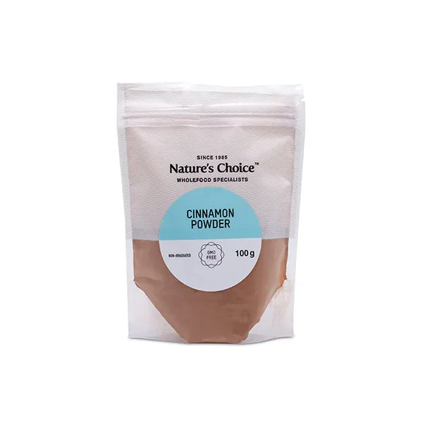 Front of Nature's Choice Cinnamon Powder 100g pouch