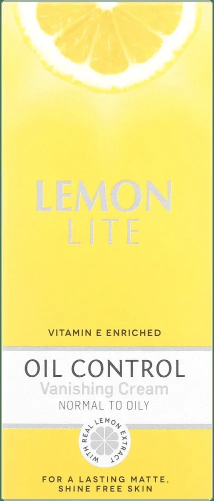Lemon Lite Oil Control Vanishing Cream 50ml