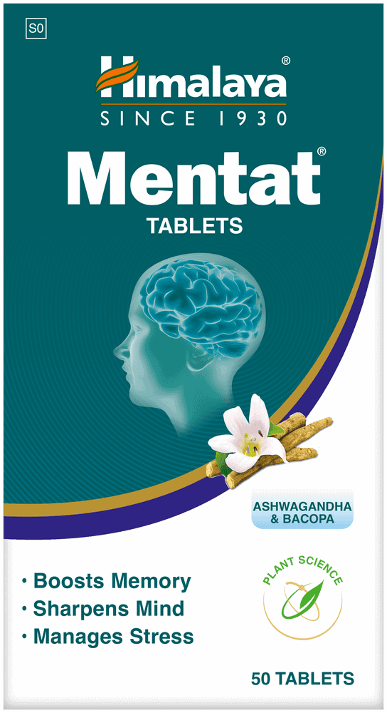 Himalaya Mentat Tablets 50pk